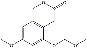  methyl2-(4-methoxy-2-(methoxymethoxy)phenyl)acetate