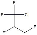 1-Chloro-1,1,2,3-tetrafluoropropane Struktur