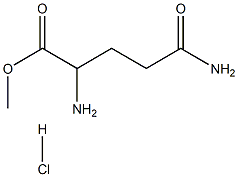 DL-GLUTAMINE METHYL ESTER HCL Structure