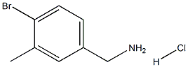 4-BROMO-3-METHYLBENZYLAMINE Hydrochloride Structure