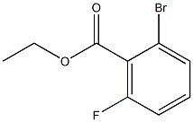 2-BROMO-6-FLUOROBENZOIC ACID ETHYL ESTER,,结构式