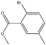 2-BROMO-5-METHYLBENZOIC ACID METHYL ESTER Structure