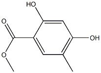 2,4-DIHYDROXY-5-METHYLBENZOIC ACID METHYL ESTER|