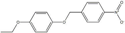 1-ETHOXY-4-[(4-NITROBENZYL)OXY]BENZENE 结构式