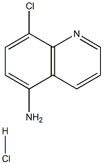 8-CHLOROQUINOLIN-5-AMINE HYDROCHLORIDE Struktur