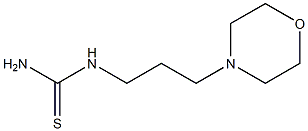 N-(3-MORPHOLIN-4-YLPROPYL)THIOUREA Structure