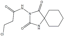3-CHLORO-N-(2,4-DIOXO-1,3-DIAZASPIRO[4.5]DEC-3-YL)PROPANAMIDE