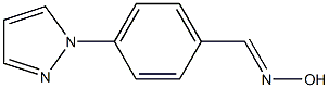 4-(1H-PYRAZOL-1-YL)BENZALDEHYDE OXIME Struktur