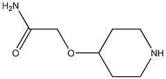 2-(4-PIPERIDINYLOXY)ACETAMIDE Structure
