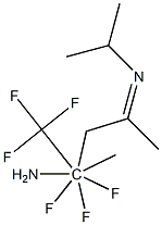 4-AMINO-4,4,4-TRIFLUORO-2-ISOPROPYLIMINO-4-(TRIFLUOROMETHYL)PENTANE|