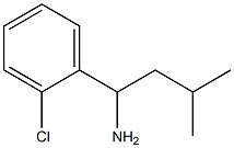  (+/-)3-METHYL-1-[2-CHLOROPHENYL]BUTYL AMINE