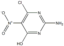 2-AMINO-4-HYDROXY-5-NITRO-6-CHLORO PYRIMIDINE