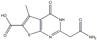  2-(2-AMINO-2-OXOETHYL)-5-METHYL-4-OXO-3,4-DIHYDROTHIENO[2,3-D]PYRIMIDINE-6-CARBOXYLIC ACID