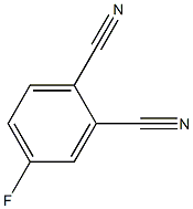 4-FLUOROBENZENE-1,2-DINITRILE Structure