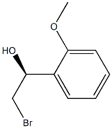 (1S)-2-BROMO-1-(2-METHOXYPHENYL)ETHANOL 化学構造式