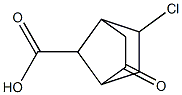 (+) 6-CHLORO-7-CARBOXY-BICYCLO-[2,2.1] HEPTAN-3-ONE