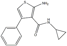 2-AMINO-N-CYCLOPROPYL-4-PHENYLTHIOPHENE-3-CARBOXAMIDE