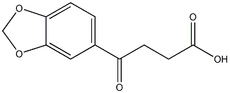 4-[3,4-(METHYLENEDIOXY)PHENYL]-4-OXOBUTYRIC ACID 95% Structure