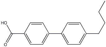 4-(4-N-BUTYLPHENYL)BENZOIC ACID 97% Structure