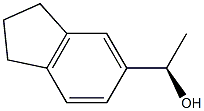 (1R)-1-(2,3-DIHYDRO-1H-INDEN-5-YL)ETHANOL Struktur