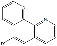 1,10-PHENANTHROLINE-D8 98.3%,,结构式