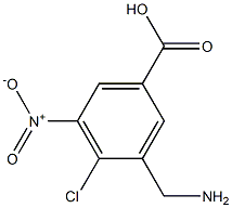 3-AMINO METHYL-4-CHLORO-5-NITROBENZOIC ACID