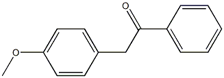 2-(4-METHOXYPHENYL)ACETOPHENONE 97% Structure