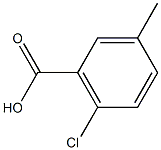 6-CHLORO-M-TOLUIC ACID 95%,,结构式