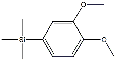 1-(TRIMETHYLSILYL)-3,4-DIMETHOXYBENZENE 96%