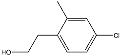 4-CHLORO-2-METHYLPHENETHYL ALCOHOL 97% 结构式