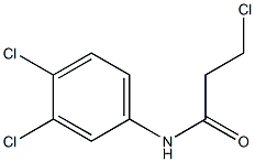 3-CHLORO-N-(3,4-DICHLORO-PHENYL)-PROPIONAMIDE 99% Structure