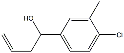 4-(4-CHLORO-3-METHYLPHENYL)-1-BUTEN-4-OL 96% Structure