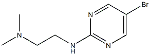 5-BROMO-2-(2-DIMETHYLAMINOETHYLAMINO)PYRIMIDINE, 95+%,,结构式