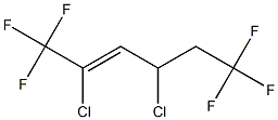 2,4-DICHLORO-1,1,1,6,6,6-HEXAFLUORO-2-HEXENE, 97% MIN. Structure