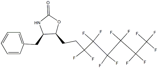 (4R,5S)-(+)-4-BENZYL-5-(3,3,4,4,5,5,6,6,7,7,8,8,8-TRIDECAFLUOROOCTYL)-2-OXAZOLIDINONE, 99%