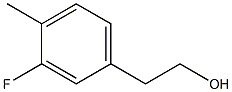 3-FLUORO-4-METHYLPHENETHYL ALCOHOL 97% 结构式