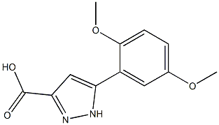 5-(2,5-DIMETHOXYPHENYL)-1H-PYRAZOLE-3-CARBOXYLIC ACID, 95+%