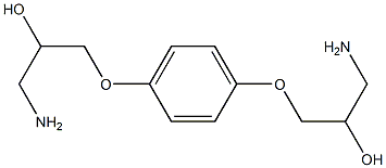 1-Amino-3-[4-(3-amino-2-hydroxy-propoxy)-phenoxy]-propan-2-ol