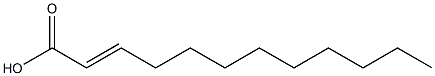 2E-DODECENOIC ACID Structure