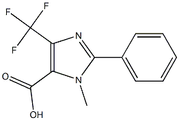 3-METHYL-2-PHENYL-5-TRIFLUOROMETHYL-3H-IMIDAZOLE-4-CARBOXYLIC ACID