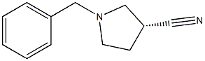 (R)-1-BENZYL-3-CYANOPYRROLIDINE 结构式