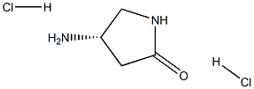 (S)-4-AMINO-2-PYRROLIDINONE 2HCL,,结构式