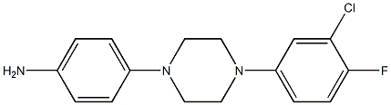 1-(3-CHLORO-4-FLUOROPHENYL)-4-(4-AMINOPHENYL) PIPERAZINE