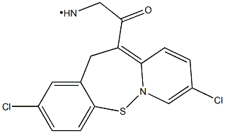2,8-DICHLORO-11-(GLYCYL-N-YL) DIBENZO(B,F)THIAZEPINE