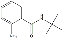 2-AMINO N-TERTIARYBUTYL BENZAMIDE Struktur