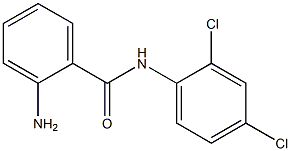 2-AMINO, N-(2,4-DICHLORO PHENYL )BENZAMIDE Structure