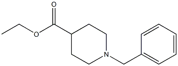 1-Benzyl-4-piperidinecarboxylic Acid Ethyl Ester 化学構造式