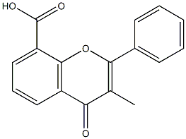 3-Methyl-8-Flavone Carboxylic Acid Structure