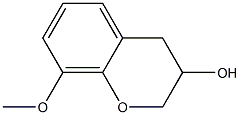 3,4-DIHYDRO-3-HYDROXY-8-METHOXY-2H-1-BENZOPYRAN Structure