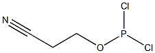 B-CYANOETHYLPHOSPHORODICHLORIDITE 结构式